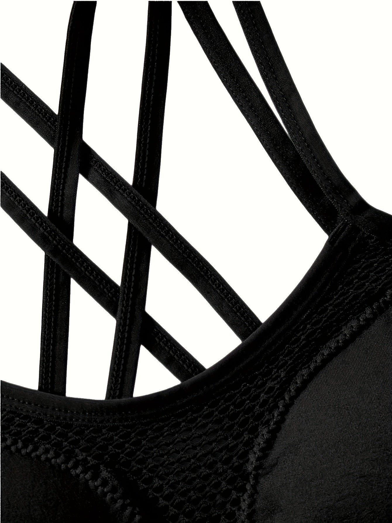4pcs Women'S Seamless Sports Bras with Removable Pads - Breathable, Wire-Free Mesh Yoga & Running Tops, Solid Colors, ZIMI COLLECTION