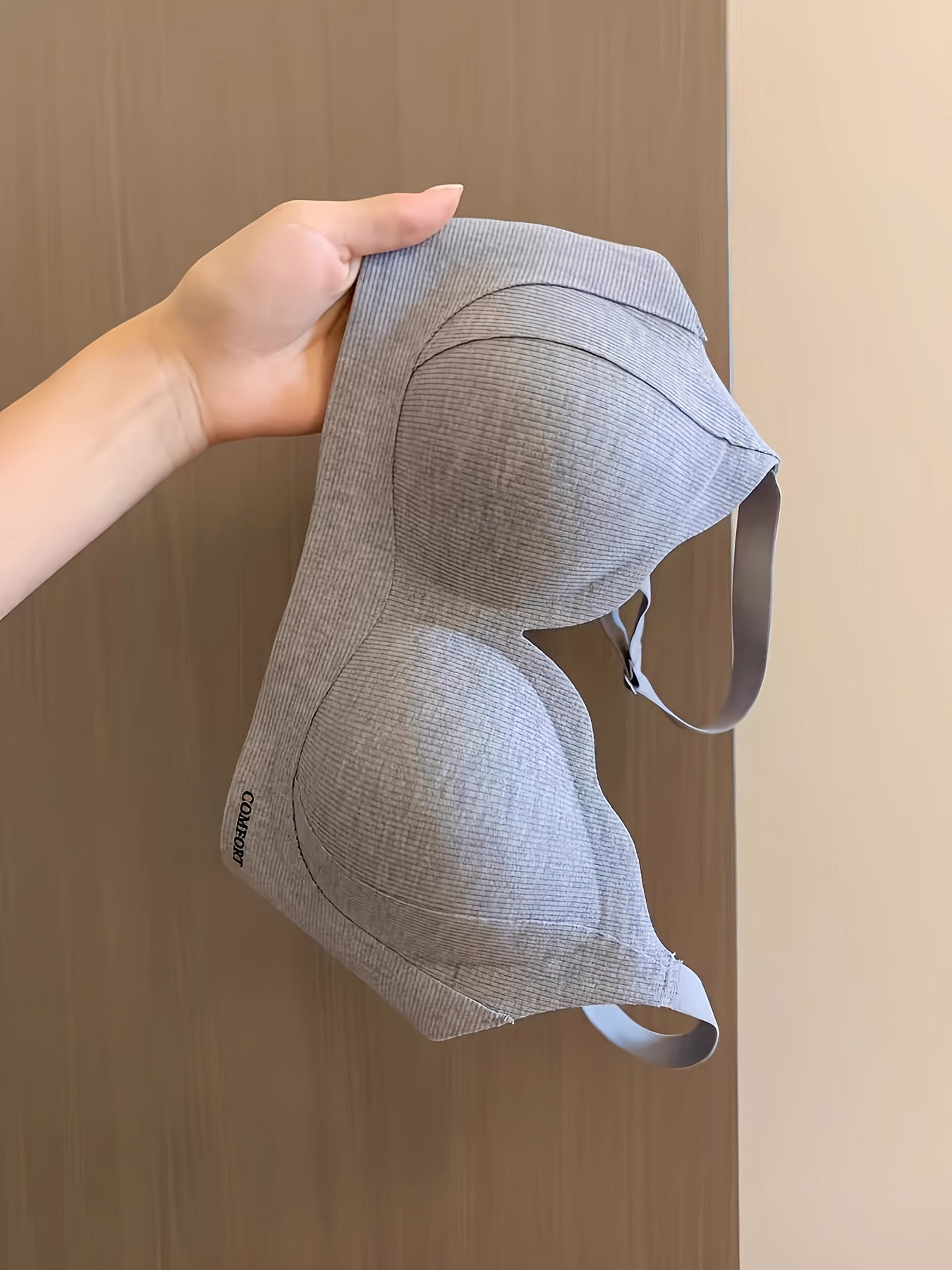 4-Pack Seamless Wirefree Bras - Everyday Push Up Lift, No-Sag Support, Light & Breezy for Summer, High Support, Non-Removable Pads, Solid Color, Casual Style, Everyday Comfort|Seamless Design|Wireless Support, Bra Straps for Women