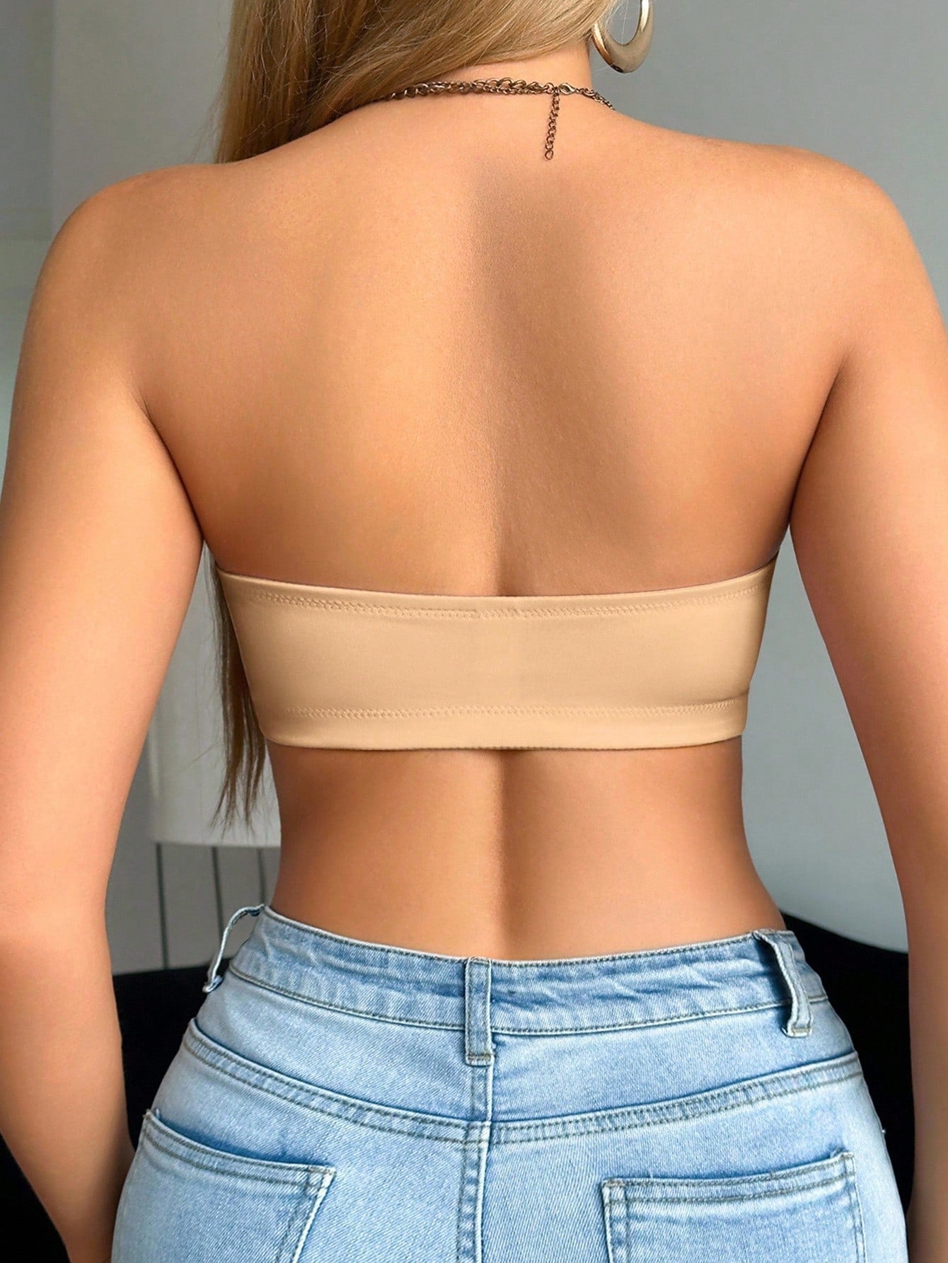 3pcs Women'S Wire-free Strapless Seamless Bralette Multi-Color Combo Lace Edges Soft Comfort Fit For Bodysuits Casual Wear